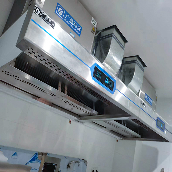 廚房飯店商用環(huán)保煙罩一體機(jī)